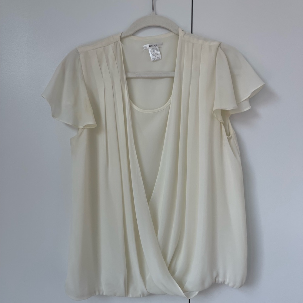Elegant Cream Blouse
